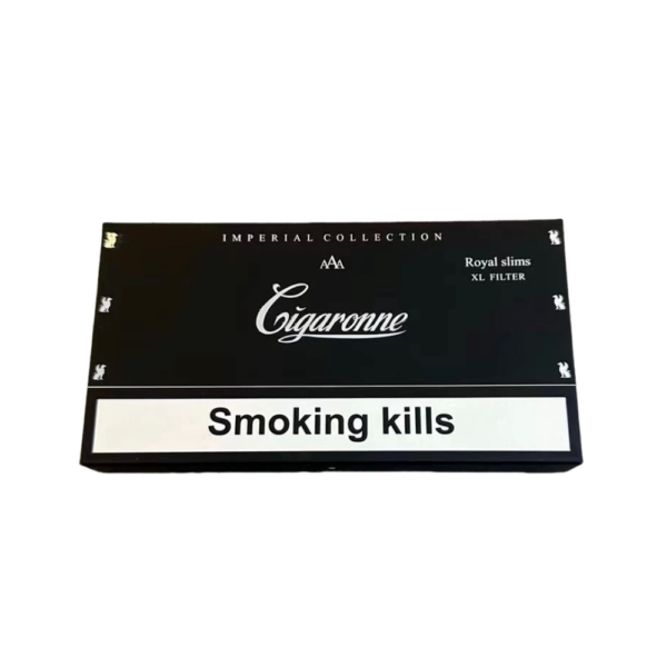Cigaronne Royal Slims XL Filter Black