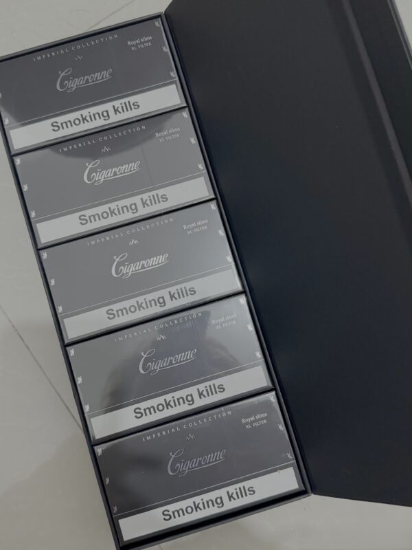 Cigaronne Royal Slims XL Filter Black