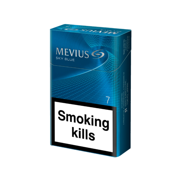 Mevius Sky Blue Cigarettes Mevius Sky Blue Cigarettes pack