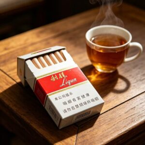 LiQun White Cigarettes pack
