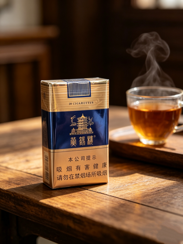 Huanghelou Blue Cigarettes pack